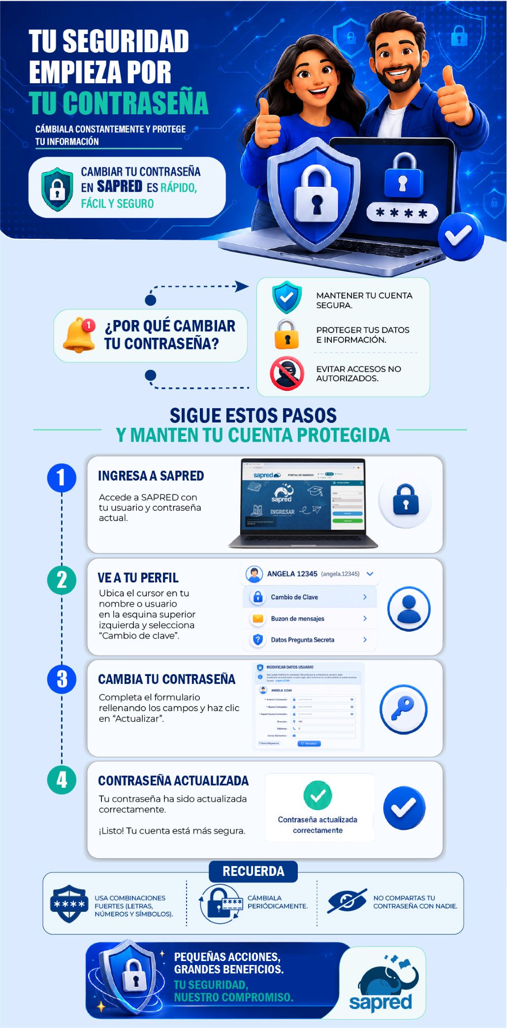 Tu seguridad empieza por tu contraseña